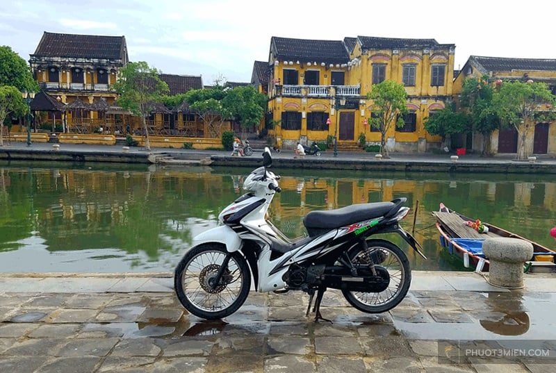 Khác số xe ga thuê tại Hội an